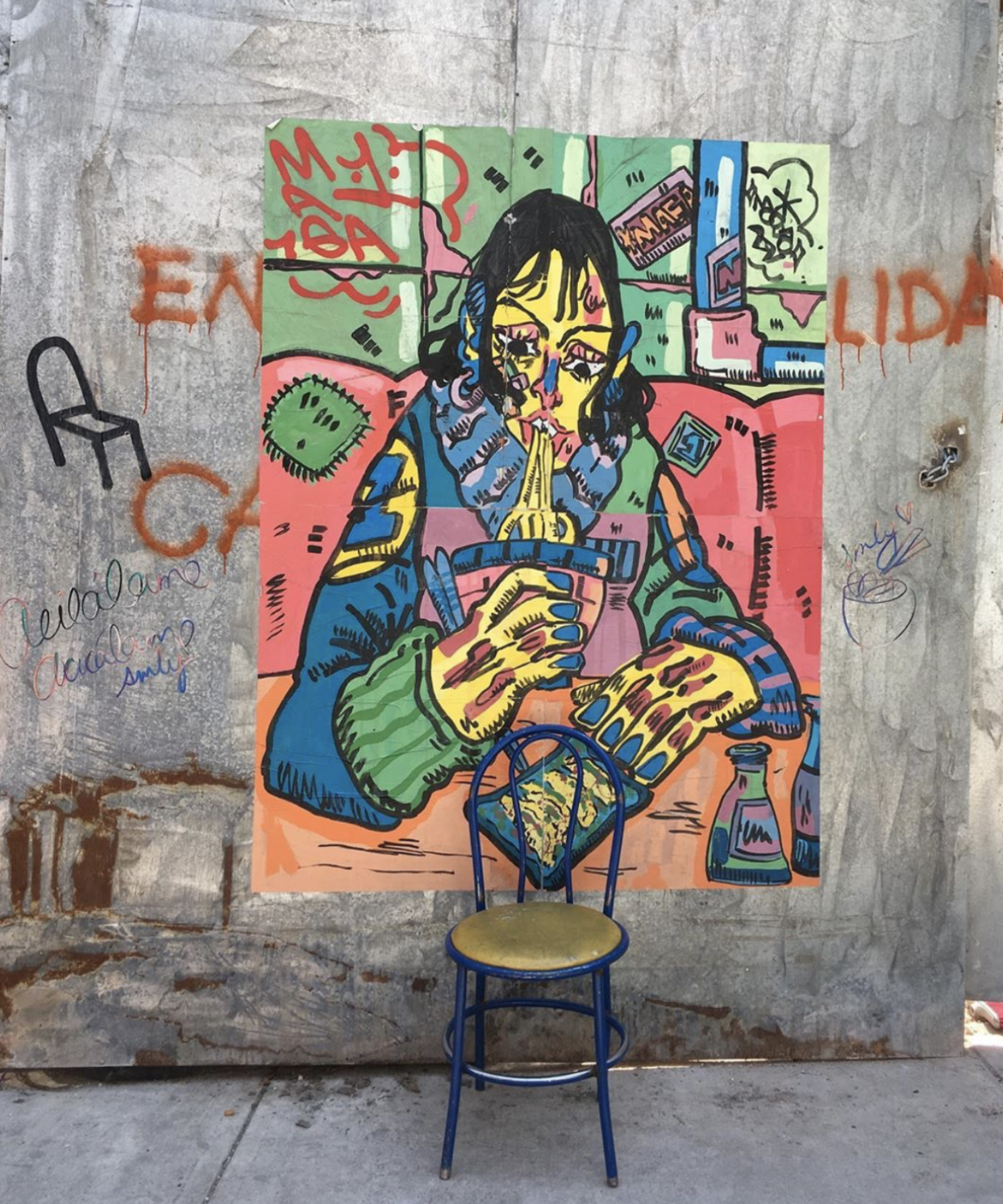 MAGA ONE – La pintora en la calle